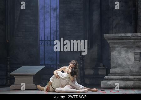 Northern Ballet Romeo und Juliet Leeds Grand Theatre 2024 Stockfoto