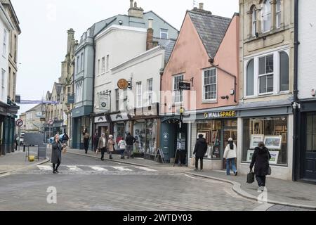 Rund um Cirencester, eine kleine Stadt in Gloucestershire. Stockfoto