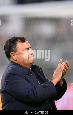 Foto LaPresse - Fabio Ferrari06 Novembre 2021 Turin, Italia Sport Calcio Juventus FC vs ACF Fiorentina - Campionato di calcio Serie A TIM 2021/2022 - Allianz Stadium. Nella Foto:Joe Barone Photo LaPresse - Fabio Ferrari 06. November 2021 Turin, Italien Sport Fußball Juventus FC vs ACF Fiorentina - italienische Fußball Meisterschaft Liga A TIM 2021/2022 - Allianz Stadium. Auf dem Bild: Joe Barone Stockfoto