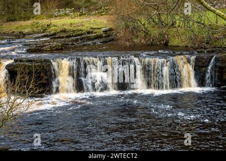 Wain Wath Force, Swaledale, Yorkshire Dales National Park. Stockfoto