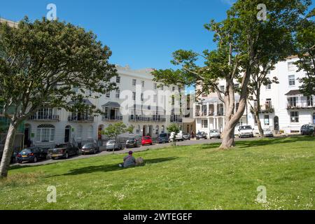 Wellington Square, Hastings, East Sussex, UK Stockfoto