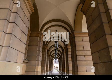 Die Residenz im Zentrum von München ist der ehemalige Königspalast der bayerischen Wittelsbach-Monarchen. Der größte Stadtpalast Deutschlands. Stockfoto