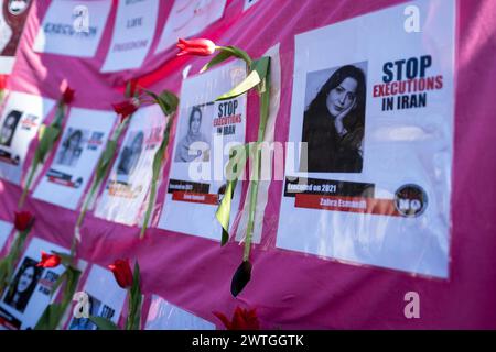 Gewerkschaftliche Demonstration zum Internationalen Frauentag in Berlin. / gewerkschaftsdemonstration zum Internationalen Frauentag in Berlin. Schnappschuss-Fotografie/K.M.Krause *** gewerkschaftsdemonstration zum Internationalen Frauentag in Berlin Gewerkschaftsdemonstration zum Internationalen Frauentag in Berlin Schnappschuss-Fotografie K M Krause Stockfoto