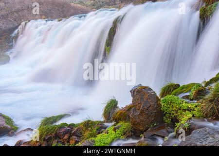 Box Canyon Falls Idaho, USA Stockfoto