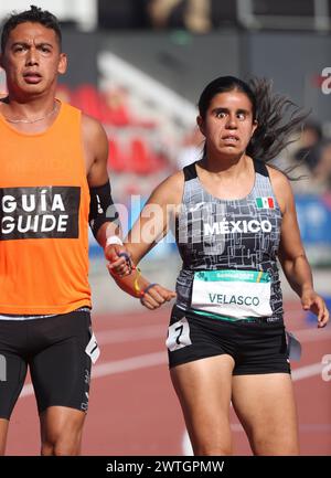 Santiago, Chile. November 2023. Leichtathletik bei den Parapan American Games 2023. (Kreditbild: © Scott Mc Kiernan/ZUMA Press Wire) NUR REDAKTIONELLE VERWENDUNG! Nicht für kommerzielle ZWECKE! Stockfoto