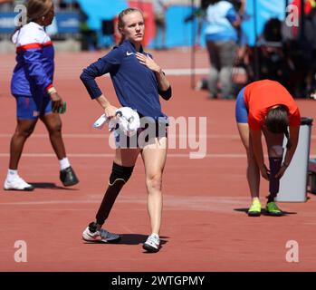 Santiago, Chile. November 2023. Leichtathletik bei den Parapan American Games 2023. (Kreditbild: © Scott Mc Kiernan/ZUMA Press Wire) NUR REDAKTIONELLE VERWENDUNG! Nicht für kommerzielle ZWECKE! Stockfoto