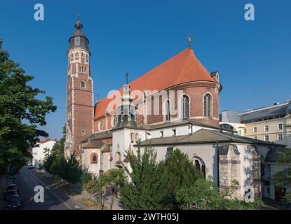 Basilika des Heiligen Herzens Jesuiten, Krakau, Polen Stockfoto