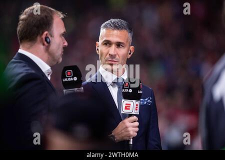 Madrid, Spanien. März 2024. Spanien La Liga Fußballspiel Atletico Madrid gegen den FC Barcelona im Civitas Metropolitano Stadion in Madrid, 17. März 2024. 900/Cordon Press Credit: CORDON PRESS/Alamy Live News Stockfoto