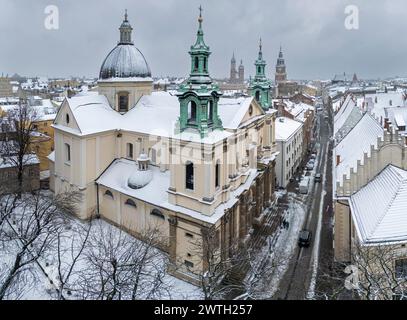 Kirche St. Anne, Anny St, Krakau, Polen Stockfoto