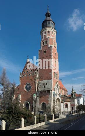 Basilika des Heiligen Herzens Jesuiten, Krakau, Polen Stockfoto