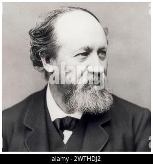 Eugène Boudin. Porträtfotografie des französischen Malers Eugène Louis Boudin (1824-1898) von Pierre Petit (1832-1909), vor 1898 Stockfoto