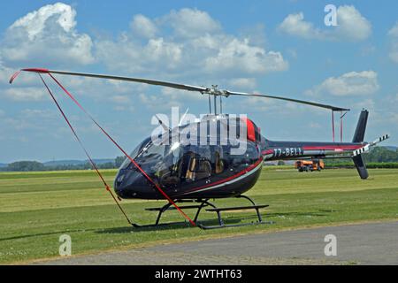 Deutschland, Baden-Württemberg, Tannheim: T7-BELL Bell 505 Jet Ranger X (k/n 65375). Stockfoto