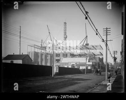 Wellington und Umgebung - Nummer 3, Mai 1923 Schwarzweiß-negative, Gelatine-Trockenplatten-negative Stockfoto