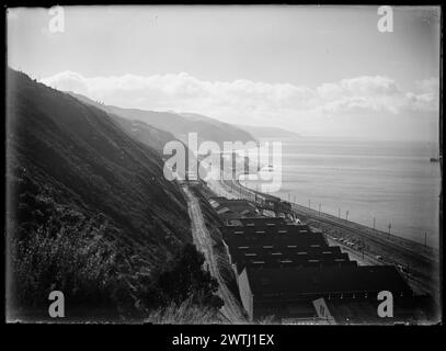 Wellington und Umgebung - Nummer 3, Mai 1923 Schwarzweiß-negative, Gelatine-Trockenplatten-negative Stockfoto