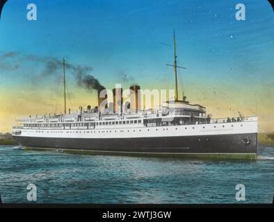 Transparenz - Canadian Pacific's 'Princess Marguerite', B. C. Coastal Ship, um 1926 Stockfoto