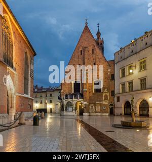 Kirche der heiligen Barbara, Krakau, Polen Stockfoto