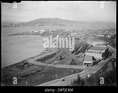 Wellington und Umgebung - Nummer 3, Mai 1923 Schwarzweiß-negative, Gelatine-Trockenplatten-negative Stockfoto