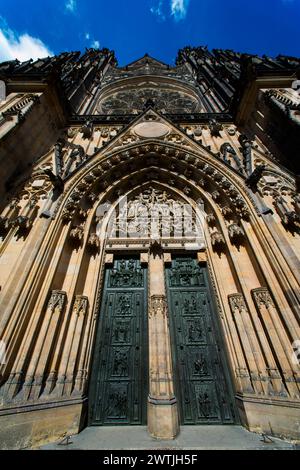 St.-Veits Dom, Pragerburg, Tschechische Republik Stockfoto