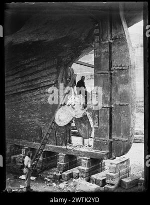 Schwarz-weiß-negative ohne Titel Stockfoto