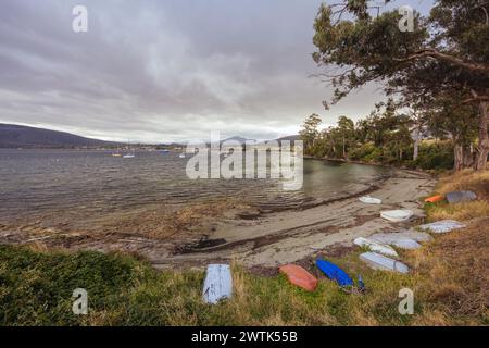 Dover im Huon Valley Tasmanien Australien Stockfoto