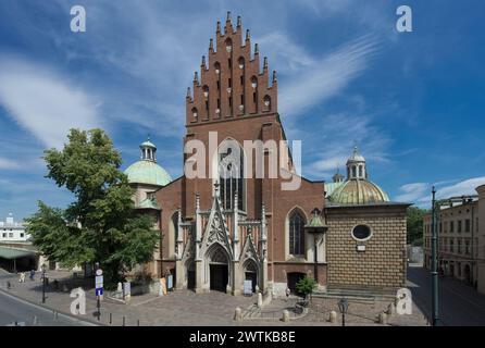 Basilika der Heiligen Dreifaltigkeit, Dominikaner, Krakau, Polen Stockfoto