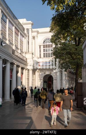 Indien, Neu-Delhi, Connaught Place Stockfoto