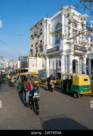 Indien, Neu-Delhi, Connaught Place Stockfoto