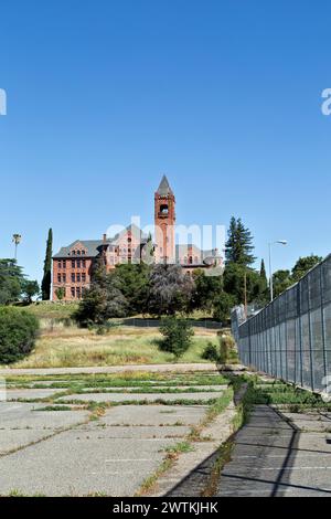 Preston School of Industry, auch bekannt als Preston Castle, wurde am 13. Juni 1894 in Preston School of Industry eröffnet. Stockfoto