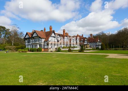 Das Petwood Hotel, ehemalige Offiziere der Royal Air Force 617 Dambusters Squadron. Woodhall Spa, Lincolnshire, England Stockfoto