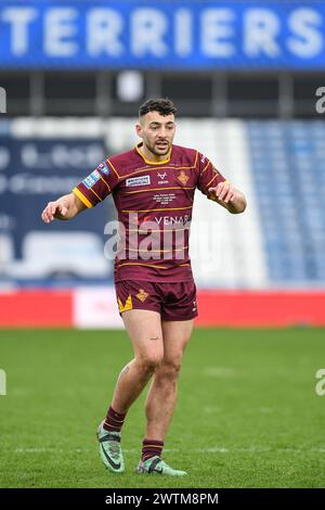 Huddersfield, England - 16. März 2024 Jake Connor (1) von Huddersfield Giants. Rugby League Betfred Super League, Huddersfield Giants gegen Hull Kingston Rovers im John Smith's Stadium, Huddersfield, UK Dean Williams Stockfoto