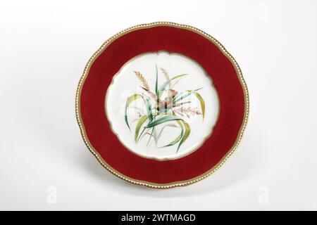 Dessertteller - W. T. Copeland & Sons, 1868-1931 W. T. Copeland & Sons, 1868-1931 Stockfoto