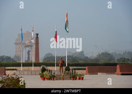 Indien, Dehli, New Dehli, India Gate Stockfoto