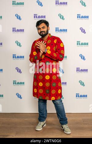 Der Regisseur Kumar Chhedar war bei der BFI-Vorführung von fünf Filmen für Freedom 2024 im BFI Southbank, London. Bilddatum: Montag, 18. März 2024. Stockfoto