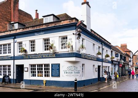 The William Walker Pub, Winchester, Hampshire, England, Vereinigtes Königreich, Europa Stockfoto