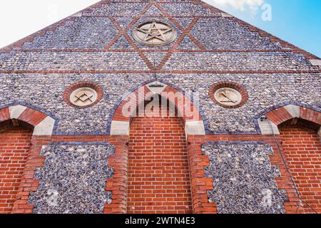 Winchester alte Freimaurerloge. Winchester, Hampshire, England, Vereinigtes Königreich, Europa Stockfoto