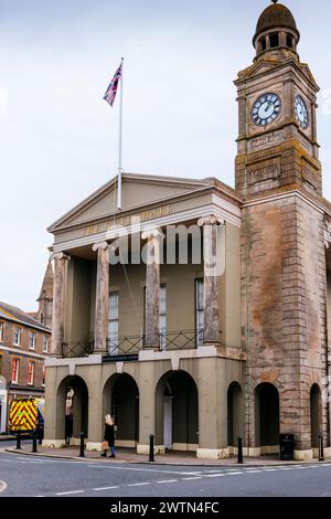 Newport Guildhall. Newport, Isle of Wight, England, Vereinigtes Königreich, Europa Stockfoto