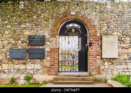 Die Prebendal School ist eine private Vorbereitungsschule in Chichester, die neben dem Chichester Cathedral District liegt. Es ist ein Boarding und ein Tag Stockfoto