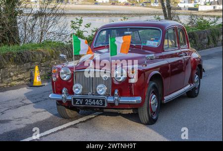 Courtmacsherry Land und Sea St. Patrick's Day Parade, März 2024 Stockfoto