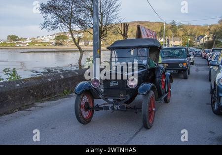 Courtmacsherry Land und Sea St. Patrick's Day Parade, März 2024 Stockfoto