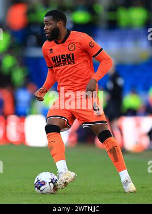 Leeds, Großbritannien. März 2024. Japhet Tanganga von Millwall während des Leeds United FC gegen Millwall FC SKY Bet EFL Championship Match in Elland Road, Leeds, England, Großbritannien am 17. März 2024 Credit: Every Second Media/Alamy Live News Stockfoto