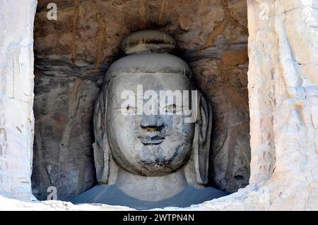 Yungang Grotten, buddha Statue, china Stockfoto