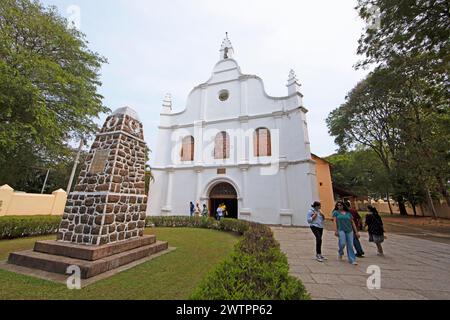 Franziskanerkirche oder St. Francis Church, Kochi, Kerala, Indien, Asien Stockfoto