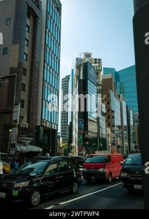 Bezirk Rappongi Hills in Tokio, Japan, Juni 2023 Stockfoto