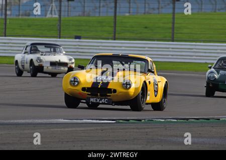 Charles Allison, Peter Thompson, TVR Griffith 400, RAC Pall Mall Cup für GT vor '66 und Touring Cars vor '63 GTS und Sportwagen vor '60, drei Stunden Stockfoto