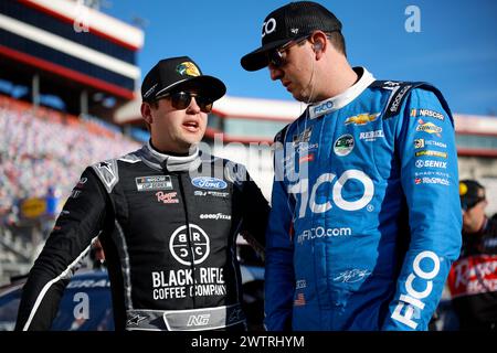 16. März 2024, Bristol, TN, USA: Kyle Busch macht sich bereit für das Training für die Food City 500 in Bristol, TN, USA. (Credit Image: © Stephen A Arce Action Sports Pho/ASP) NUR REDAKTIONELLE VERWENDUNG! Nicht für kommerzielle ZWECKE! Stockfoto