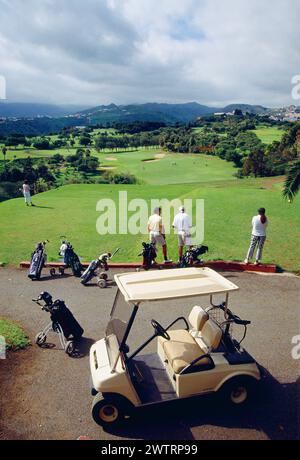 Bandama Golfclub. Insel Gran Canaria, Kanarische Inseln, Spanien. Stockfoto