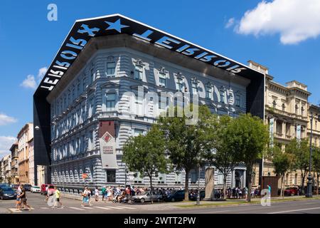 Das Haus des Terrors, ehemaliges Hauptquartier der Geheimpolizei, Budapest, Ungarn Stockfoto