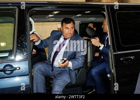 Fotorepertoire, Italien. März 2024. FOTOREPERTOIRE - Florenz - Rocco Commisso kommt als neuer Besitzer von ACF Fiorentina in Florenz an. Auf dem Foto Joe Barone Vizepräsident des New York Cosmos (Florenz - 06.06.2019, Claudio Fusi) ps kann das Foto in Übereinstimmung mit dem Kontext, in dem es aufgenommen wurde, und ohne diffamierende Absicht des Dekorums der repräsentierten Personen verwendet werden. Unabhängige Fotoagentur/Alamy Live News Stockfoto