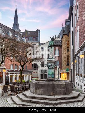 Schöner Blick auf Aachen, NRW, Deutschland Stockfoto