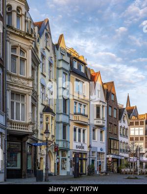 Wunderschöne Stadtansicht in der Innenstadt von Aachen Stockfoto